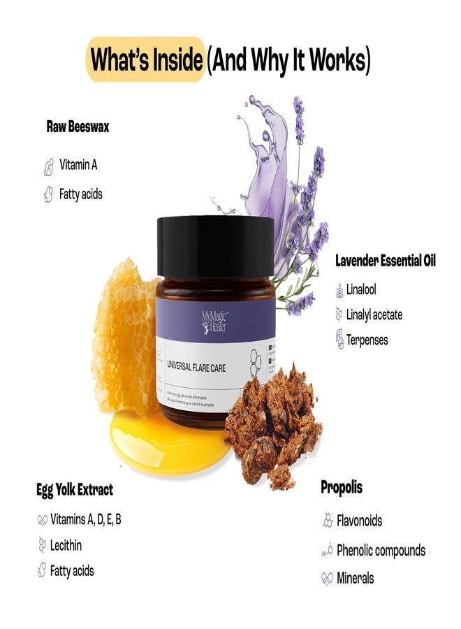 MyMagicHealer Comfort Flare Care | 1oz Collection of All-Natural Salves for Skin Flare-Ups - Image 2